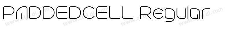PADDEDCELL Regular字体转换 PADDEDCELL Regular字体转换